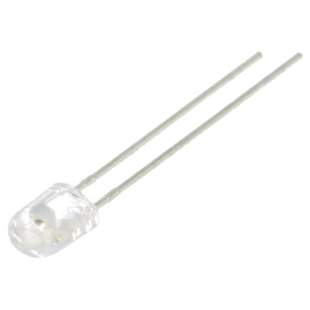 LED; oval; 5,2x3,8mm; verde; 3000÷4000mcd; 110/45°; 3,6÷4VDC; 20mA