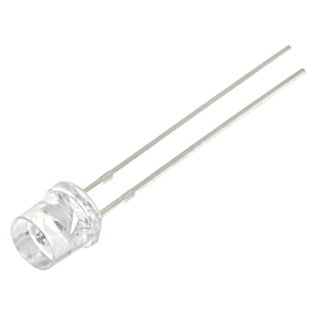LED; 5mm; roşie; 1560÷2180mcd; 140°; Parte frontală: plat