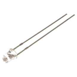 LED; 3mm; roşie; 750÷1000mcd; 140°; Parte frontală: plat; Nr.term: 2