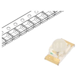 LED; SMD; 1206; galbenă; 700÷800mcd; 3,2x1,6x1,8mm; 40°; 20mA; 75mW