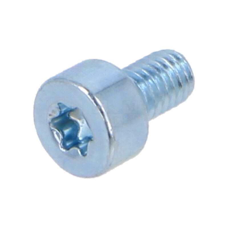 Şurub; M3x5; 0,5; Cap: cap rotund; Torx®; TX10; oţel; zinc; ISO 14579 Şurub; M3x5; 0,5; Cap: cap rotund; Torx®; TX10; oţel; zinc; ISO 14579