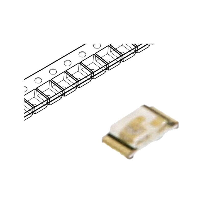 LED; SMD; 0603; verde; 28÷280mcd; 1,6x0,8x0,35mm; 130°; 5mA; 76mW LED; SMD; 0603; verde; 28÷280mcd; 1,6x0,8x0,35mm; 130°; 5mA; 76mW