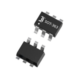 Tranzistor: N-MOSFET x2; unipolar; 60V; 0,35A; Idm: 0,5A; 0,2W; ESD