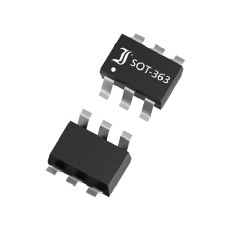 Tranzistor: N-MOSFET x2; unipolar; 60V; 0,35A; Idm: 0,5A; 0,2W; ESD
