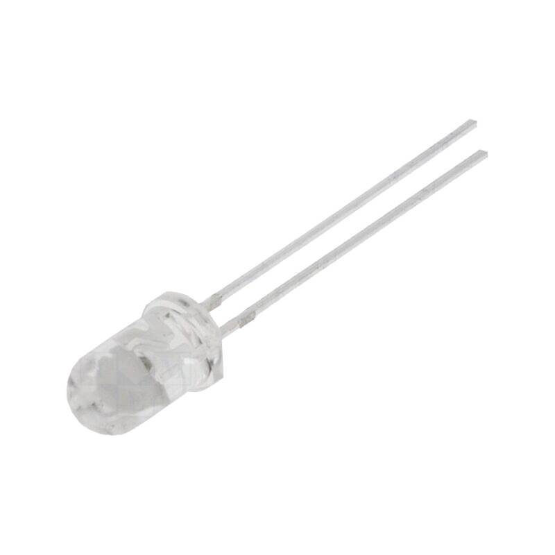 LED; 5mm; albastru; 4200÷7000mcd; 30°; Parte frontală: convex LED; 5mm; albastru; 4200÷7000mcd; 30°; Parte frontală: convex