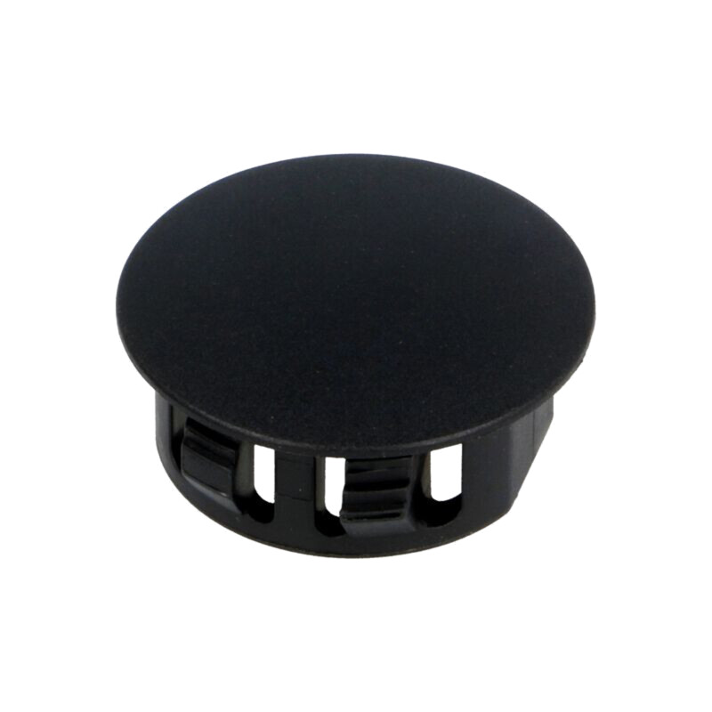 Capac de protecţie; poliamidă; Øorif: 22,1mm; H: 10,6mm; neagră Capac de protecţie; poliamidă; Øorif: 22,1mm; H: 10,6mm; neagră