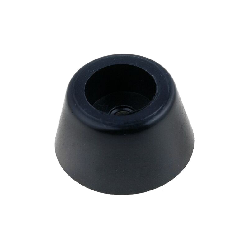 Picioruş; neagră; PVC; A: 20mm; B: 15mm; C: 9,8mm; E: 10,5mm; D: 3mm Picioruş; neagră; PVC; A: 20mm; B: 15mm; C: 9,8mm; E: 10,5mm; D: 3mm