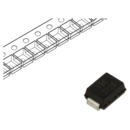 Diodă: TVS; 0,6kW; 15V; 28,8A; bidirecţională; SMB; rolă,bandă