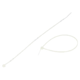 Colier de strângere; L: 205mm; W: 2,5mm; naturală; poliamidă; 80N