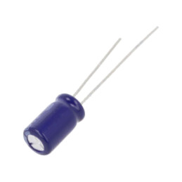 Condensator: electrolitic; THT; 100uF; 35VDC; Ø6,3x11,2mm; ±20%