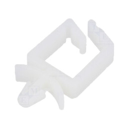 Element de prindere cu clichet; poliamidă; natural; UL94V-2