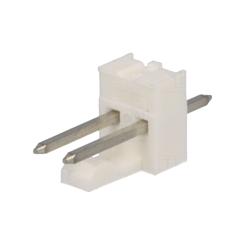 Conector: cablu-placă; soclu; tată; KK 254; 2,54mm; PIN: 2; THT; albă Conector: cablu-placă; soclu; tată; KK 254; 2,54mm; PIN: 2; THT; albă