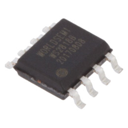 IC: driver; driver LED; SOP8; 16,5mA; 12V; Ch: 3; 3,5÷5,5VDC; PWM