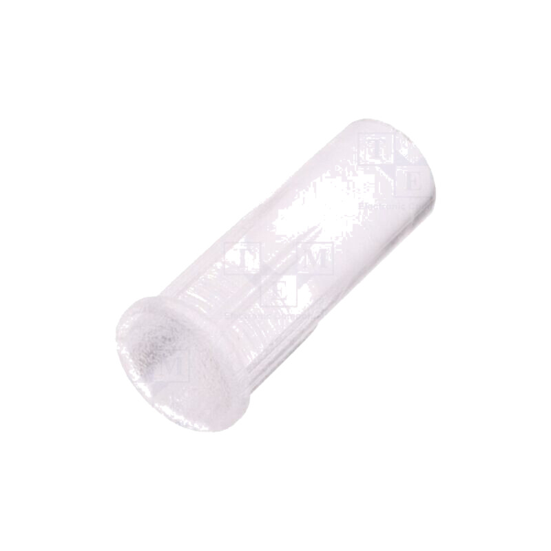 Tub pentru LED-uri; Ø3,2mm; Lung: 7mm; rotund; drept; UL94V-2