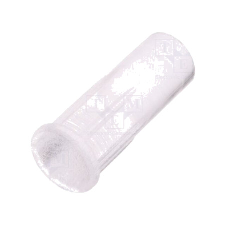 Tub pentru LED-uri; Ø3,2mm; Lung: 7mm; rotund; drept; UL94V-2