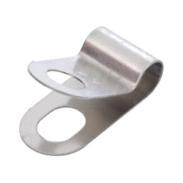 Clipsuri; pentru cabluri ecranate; Øbuclă: 4mm; oțel inoxidabil