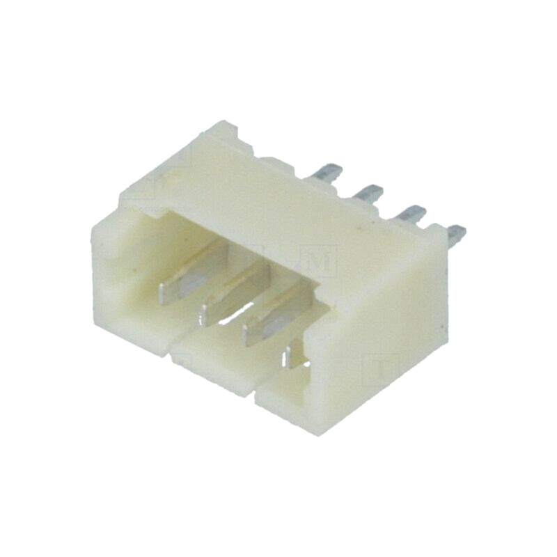 Conector: cablu-placă; soclu; tată; 1,25mm; PIN: 4; THT; 125V; 1A
