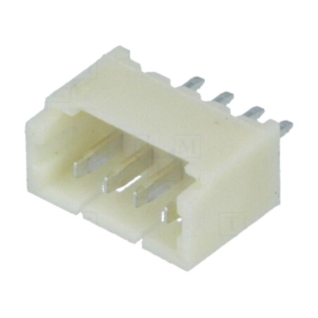 Conector: cablu-placă; soclu; tată; 1,25mm; PIN: 4; THT; 125V; 1A