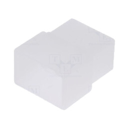 Carcase terminale; tată; pentru conectori 6,3mm cu clichet