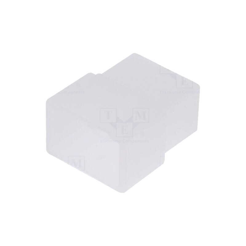 Carcase terminale; tată; pentru conectori 6,3mm cu clichet