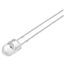 LED; oval; 5x4,1mm; roşie; 7000÷8000mcd; 100/40°; 1,8÷2,6VDC; 20mA