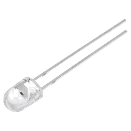 LED; oval; 5x4,1mm; roşie; 7000÷8000mcd; 100/40°; 1,8÷2,6VDC; 20mA