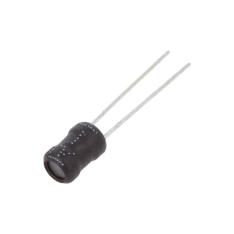 Inductor: fir; THT; 470uH; Ilucru: 300mA; 3,96Ω; ±10%; Ø5,5x7,5mm