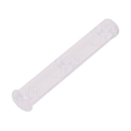 Tub pentru LED-uri; Ø3,4mm; Lung: 18mm; rotund; drept; UL94V-2