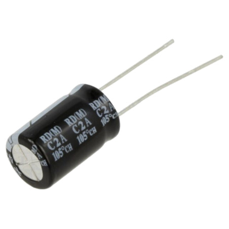 Condensator: electrolitic; THT; 4,7uF; 450VDC; Ø10x16mm; ±20%