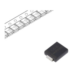 Diodă: redresoare; SMD; 600V; 1A; 50ns; SMB; Ufmax: 1,25V; Ifsm: 35A