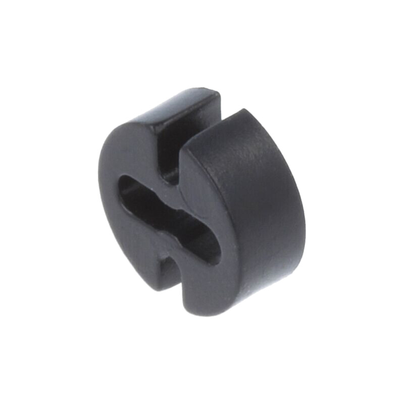 Bucşă de distanţare; LED; Øext: 4,8mm; ØLED: 3mm; Lung: 2mm; neagră Bucşă de distanţare; LED; Øext: 4,8mm; ØLED: 3mm; Lung: 2mm; neagră