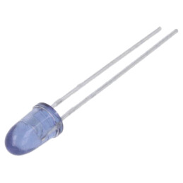 Emiţător IR; 5mm; albastră; 20°; 1,2÷1,8VDC; λp max: 940nm; THT