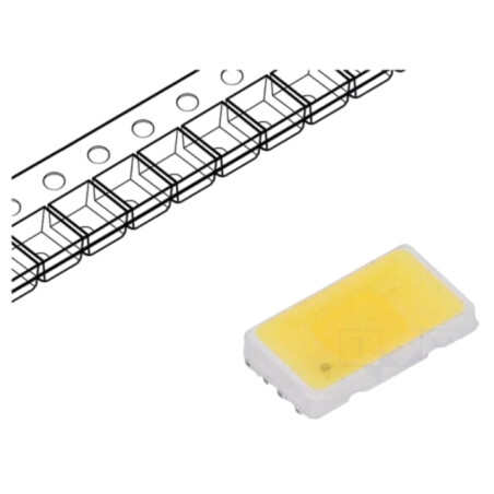 LED; SMD; 5630; alb neutru; 30÷36lm; 4000K; 80; 120°; 65mA; 650mW