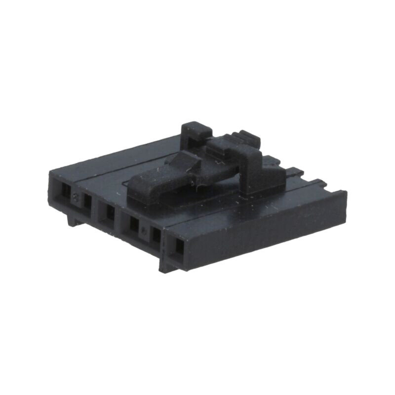 Conector: cablu-placă; mufă; mamă; 2,54mm; PIN: 6; fără contacte