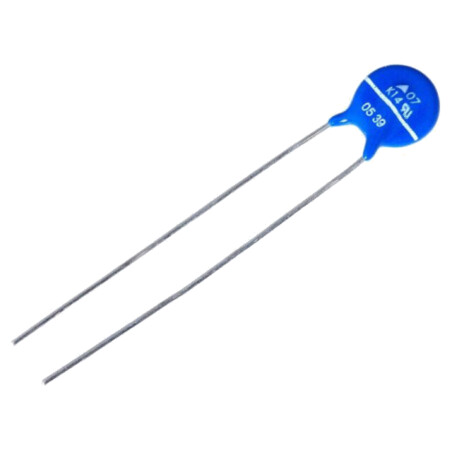 Varistor: oxid de metal; THT; 14VAC; 18VDC; 22V; 250A; -40÷105°C
