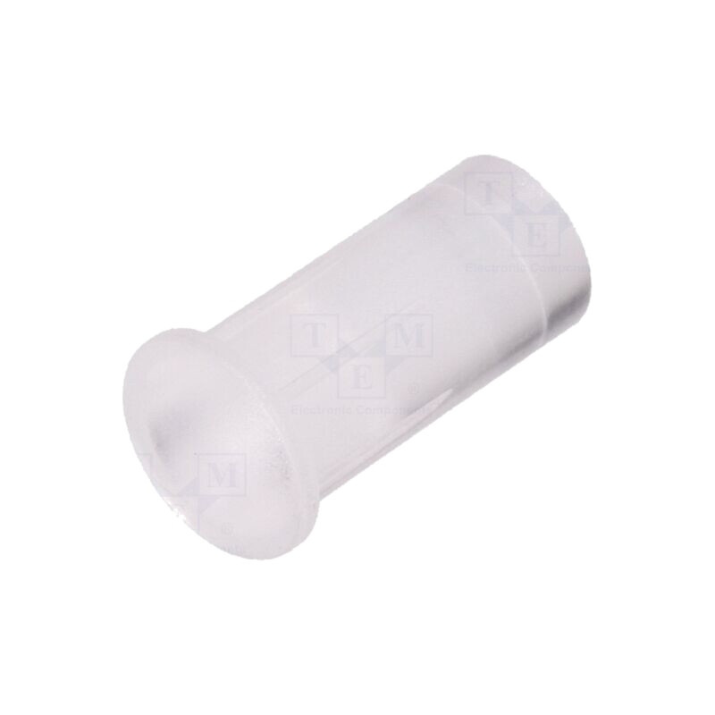 Tub pentru LED-uri; Ø5mm; Lung: 8,5mm; rotund; drept; UL94V-2