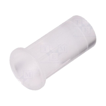 Tub pentru LED-uri; Ø5mm; Lung: 8,5mm; rotund; drept; UL94V-2