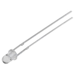 LED; 3mm; roşie/verde; 30°; Parte frontală: convex; 1,8÷2,4VDC