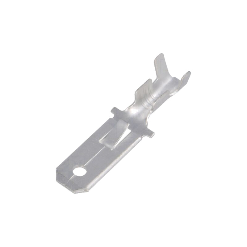 Terminal: plat; 6,3mm; 0,8mm; tată; 0,5÷2mm2; crimpat; pe cablu Terminal: plat; 6,3mm; 0,8mm; tată; 0,5÷2mm2; crimpat; pe cablu