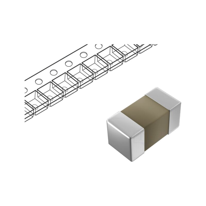Ferită: talon; Imp.@ 100MHz: 600Ω; SMD; 0,45A; 0603; R: 0,435Ω; 180mm