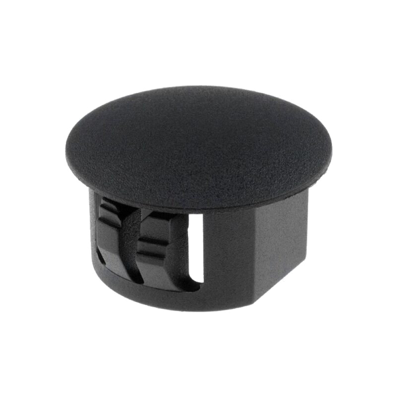 Capac de protecţie; poliamidă; Øorif: 15,9mm; H: 10,6mm; neagră Capac de protecţie; poliamidă; Øorif: 15,9mm; H: 10,6mm; neagră