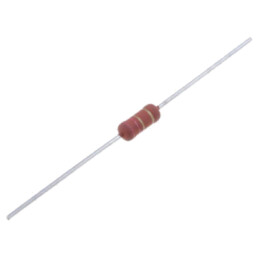 Rezistor: power metal; THT; 2,7kΩ; 1W; ±5%; Ø2,5x8mm; 250ppm/°C