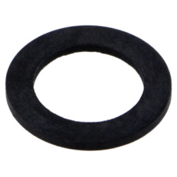 Garnitură; cauciuc CR; Thk: 1,5mm; Øint: 14,3mm; M16; neagră