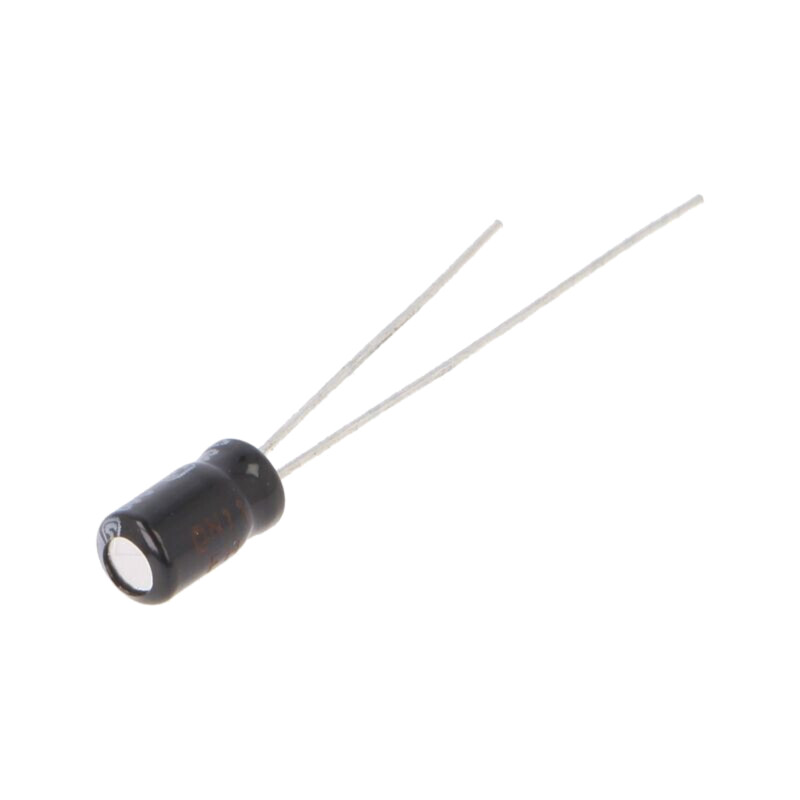 Condensator: electrolitic; THT; 10uF; 16VDC; Ø4x7mm; Raster: 1,5mm Condensator: electrolitic; THT; 10uF; 16VDC; Ø4x7mm; Raster: 1,5mm