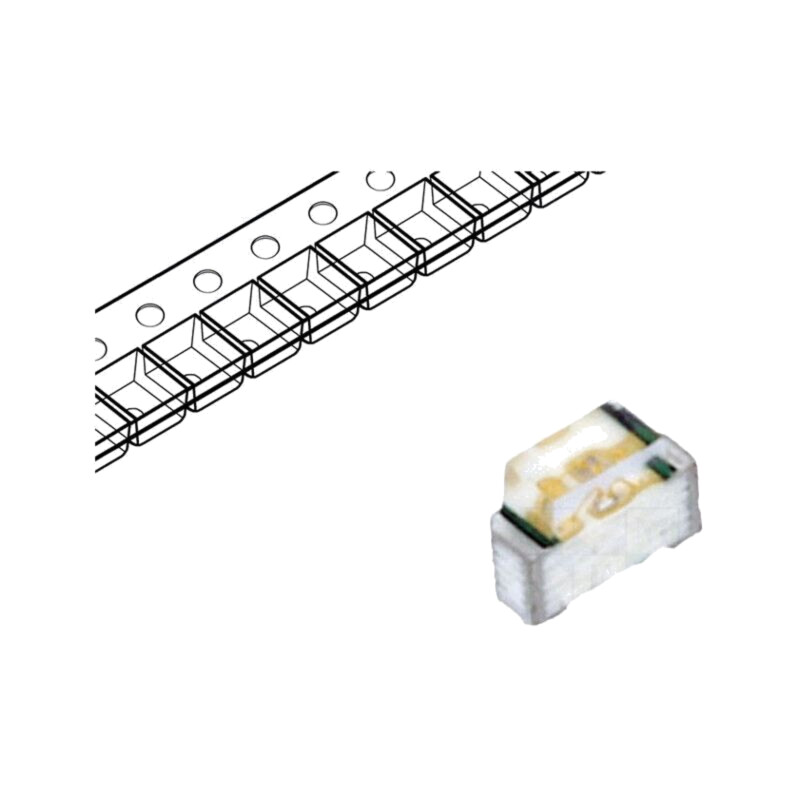 LED; SMD; 0604; albastru; 28÷180mcd; 1,6x1,15x0,6mm; 130°; 20mA LED; SMD; 0604; albastru; 28÷180mcd; 1,6x1,15x0,6mm; 130°; 20mA