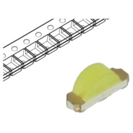 LED; SMD; 1204; alb rece; 300÷450mcd; 6000-12500K; 120°; 20mA