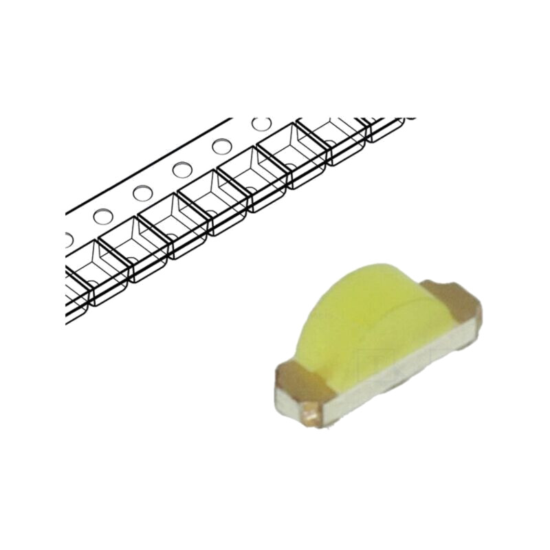 LED; SMD; 1204; alb rece; 300÷450mcd; 6000-12500K; 120°; 20mA