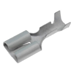 Terminal: plat; 6,3mm; 0,8mm; mamă; 0,5÷2mm2; crimpat; pe cablu