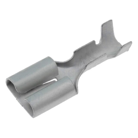 Terminal: plat; 6,3mm; 0,8mm; mamă; 0,5÷2mm2; crimpat; pe cablu