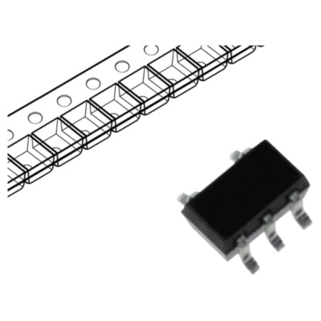 IC: digital; NOT; Ch: 1; CMOS; SMD; SC74A; Mini Logic; 2÷6VDC; HC